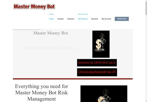 Master Money Bot Forex Home